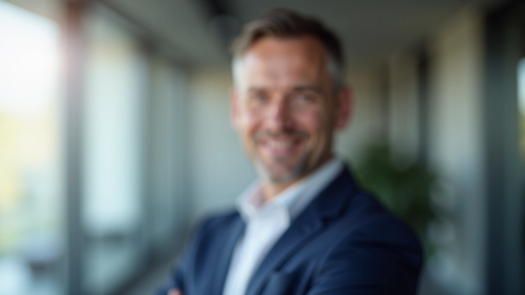 Profesionální portrét muže v kancelářském prostředí diskutujícího o penzijní strategii